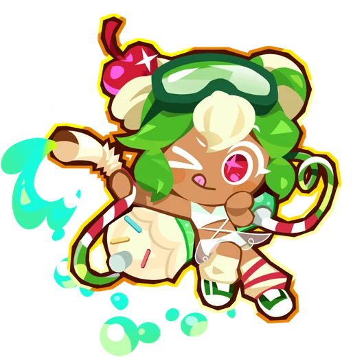 Melon Soda Cookie