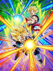Super Saiyan Gohan (Teen) & 
Super Saiyan Goten (Kid)