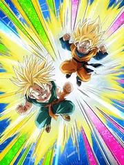 Super Saiyan Trunks (Kid) & Super Saiyan Goten (Kid)