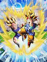 Super Saiyan Goku Jr. & 
Super Saiyan Vegeta Jr.