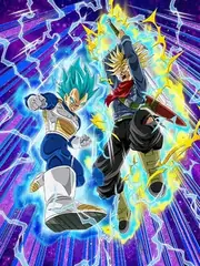 Super Saiyan God SS Vegeta & 
Super Saiyan Trunks (Future)
