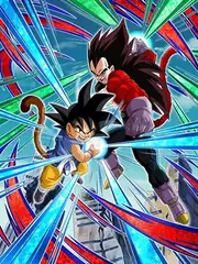 Goku (GT) & Super Saiyan 4 Vegeta