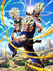 Super Saiyan Gohan (Teen) + 
Super Saiyan Trunks (Kid) & Super Saiyan Goten (Kid)