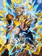 Majin Vegeta + Super Saiyan 2 Goku (Angel)