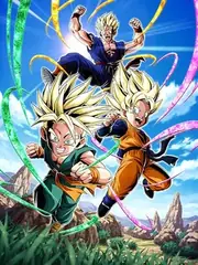Super Saiyan Trunks (Kid) & Super Saiyan Goten (Kid) + 
Super Saiyan Gohan (Teen)